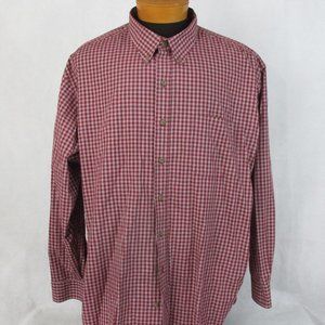 Harbor Bay Button Up LS Button Down Collar Shirt